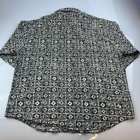 Basix Fenn Weight & Manson Printed Button Down Shirt S70-23 - Picture 5 of 5